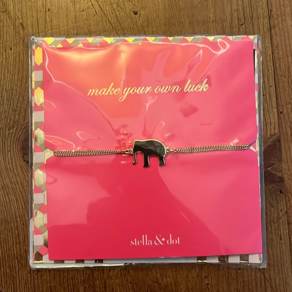 Stella & Dot Elephant Bracelet